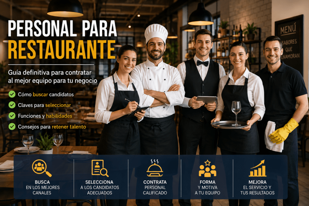 Personal para restaurante